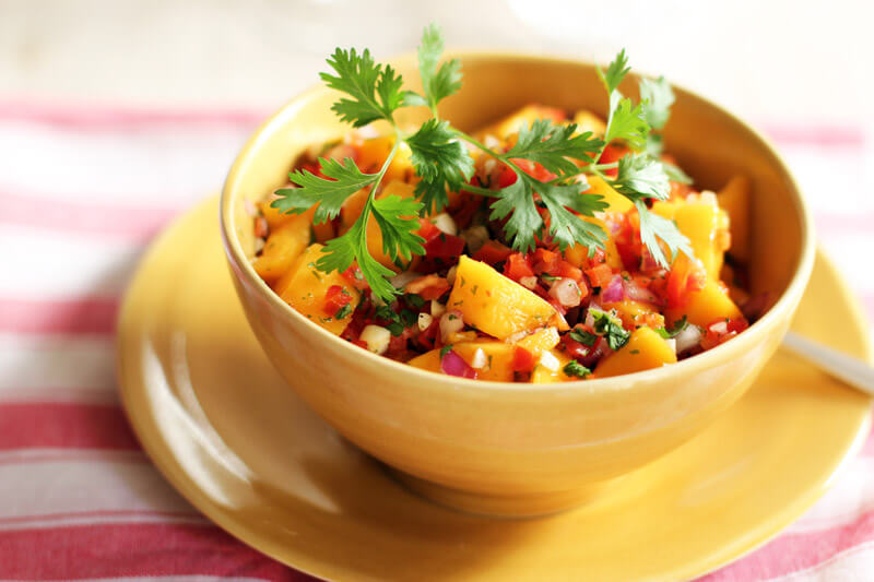 Mango Habañero Salsa Recipe Mi Rancho® Pure Tortilla Joy