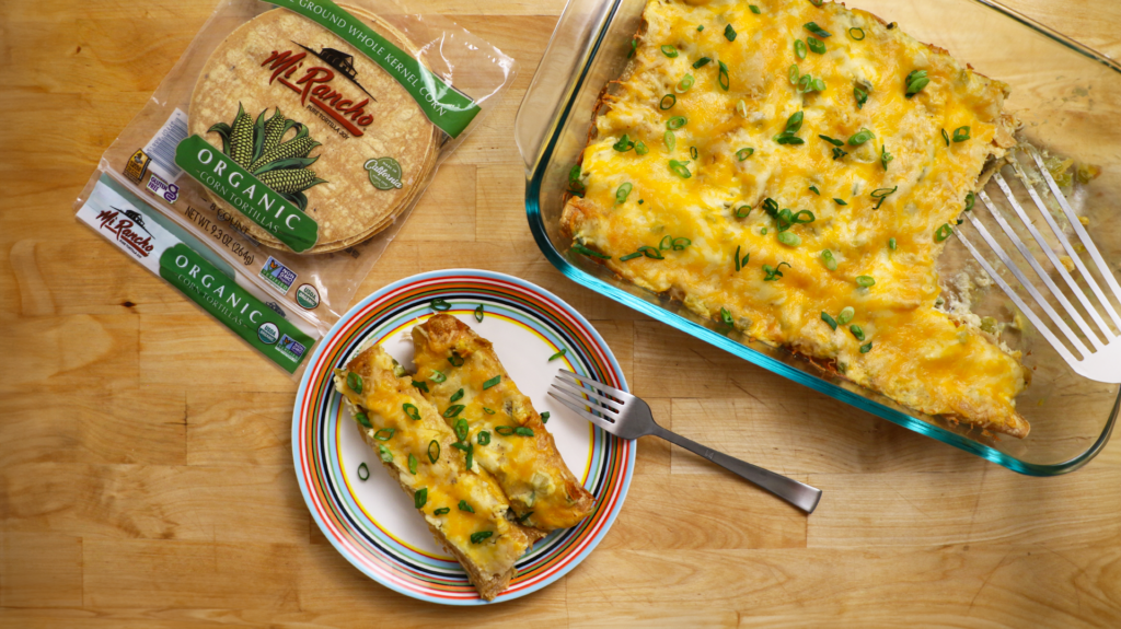 Sour Cream Chicken Enchiladas Recipe | Mi Rancho