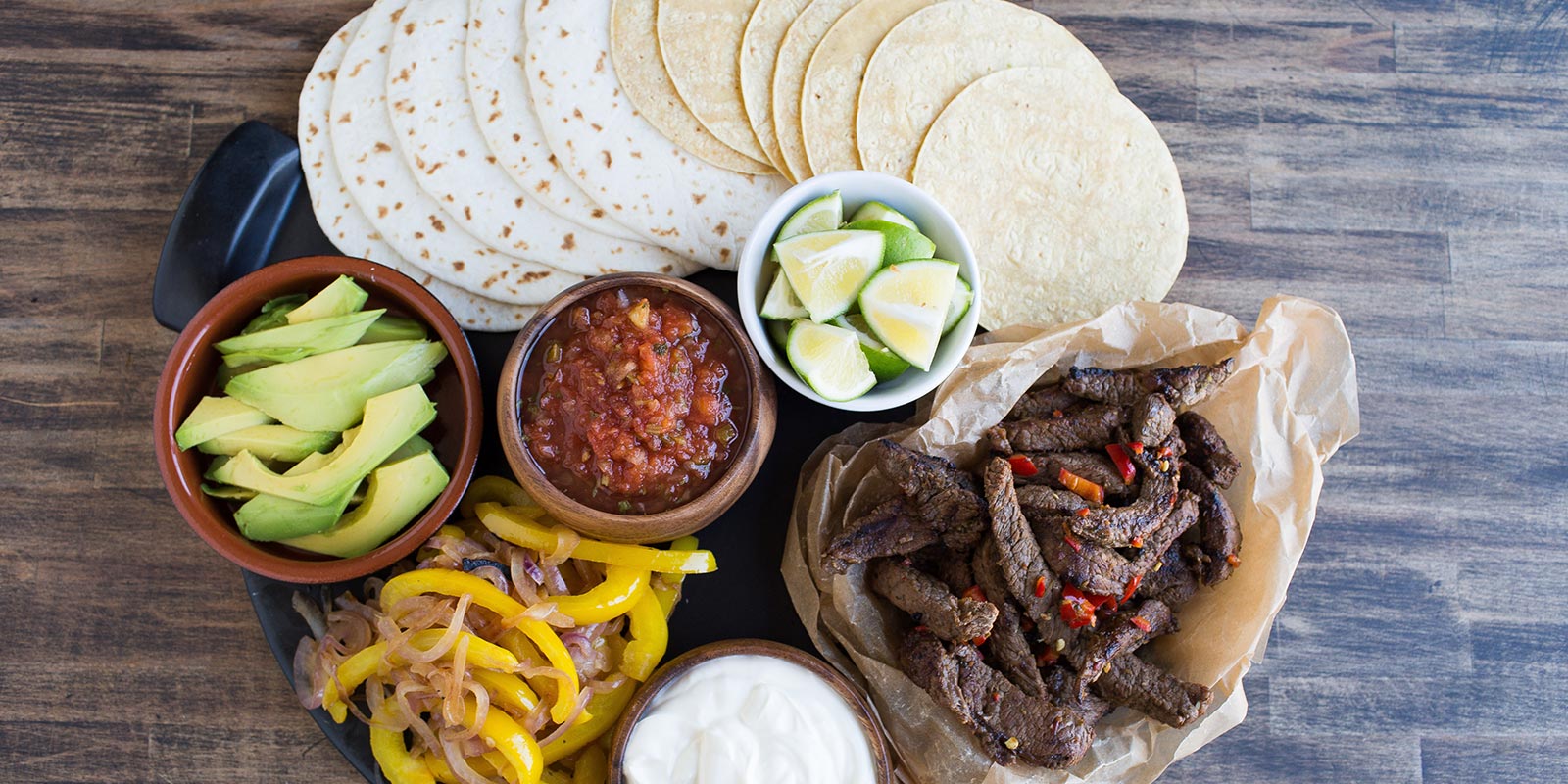 Spicy Margarita Beef Fajitas Recipe Mi Rancho® Pure Tortilla Joy