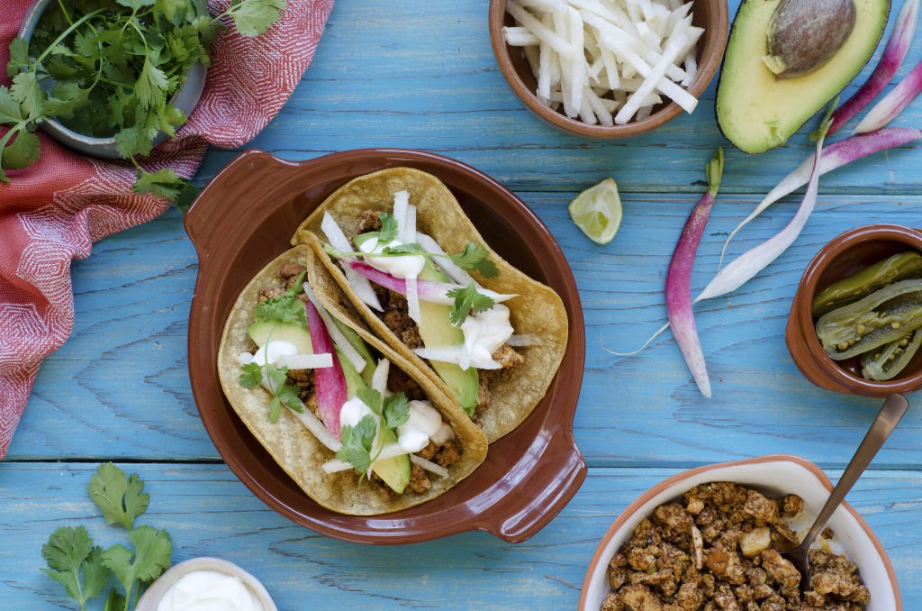 Tofu Mole Tacos Recipe Mi Rancho® Pure Tortilla Joy