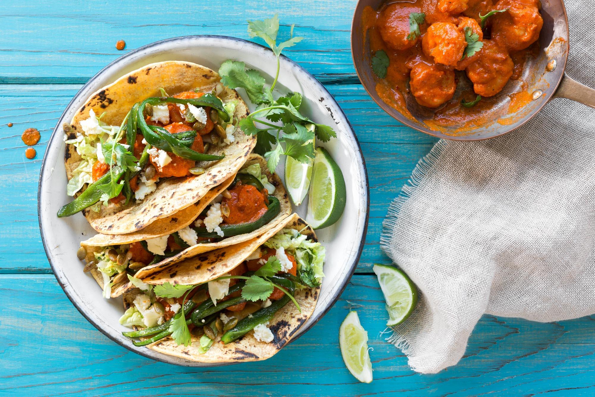 Shrimp Tacos Diablo Recipe Mi Rancho® Pure Tortilla Joy