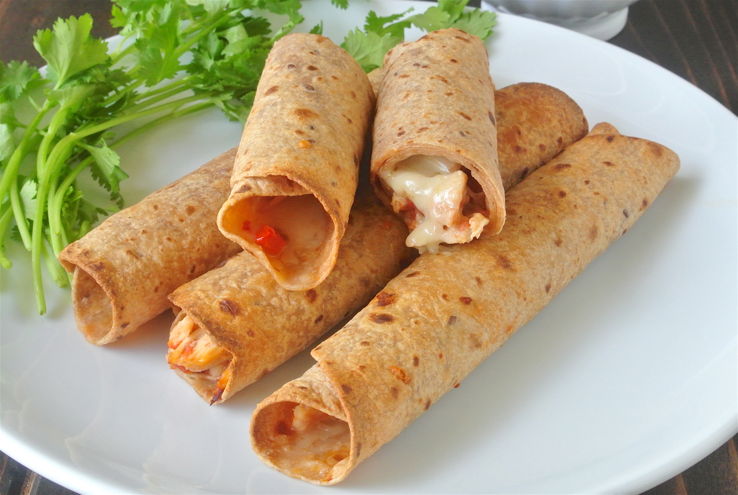 Shredded Chicken Baked Taquitos Recipe Mi Rancho ®: Pure Tortilla Joy.