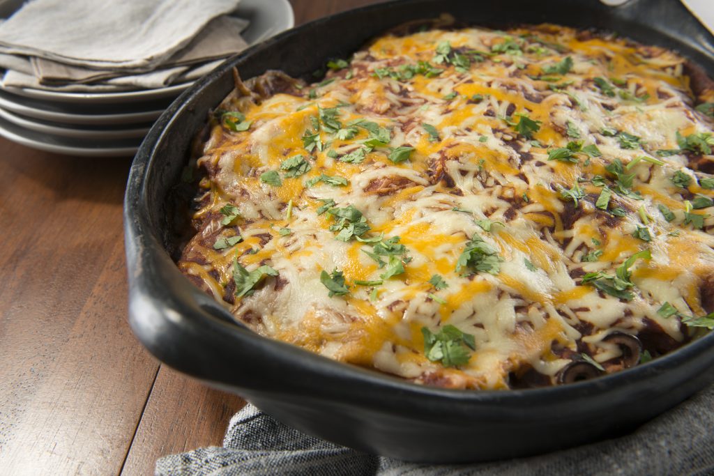 Cheesy Enchilada Casserole Recipe Mi Rancho® Pure Tortilla Joy