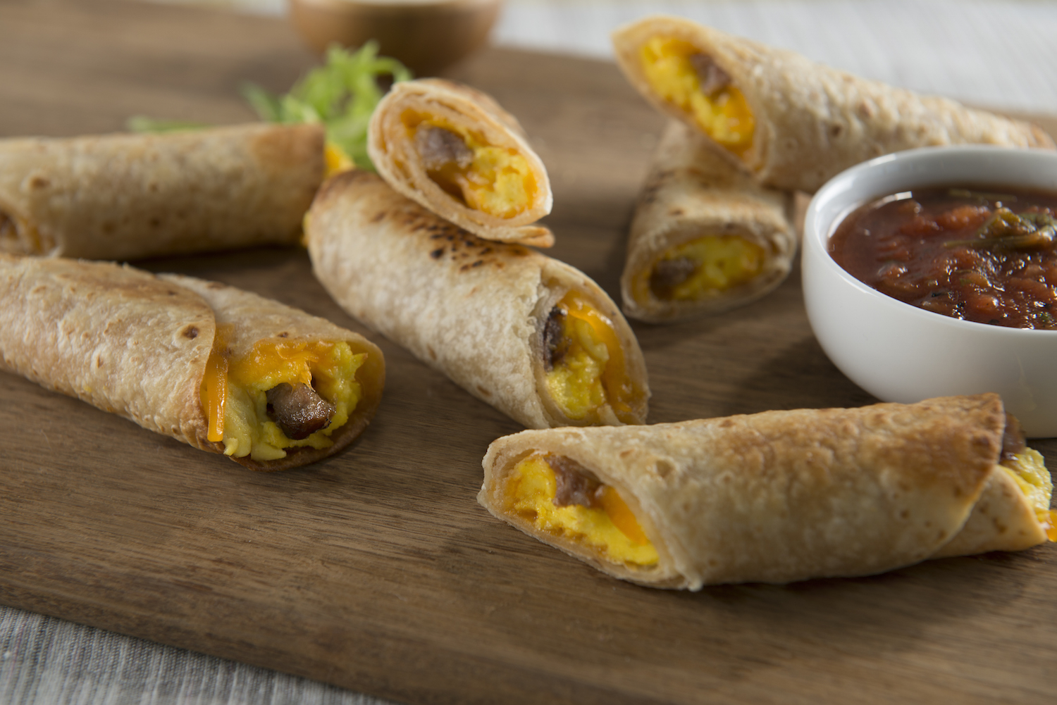 Sausage Breakfast Flautas Recipe Mi Rancho® Pure Tortilla Joy