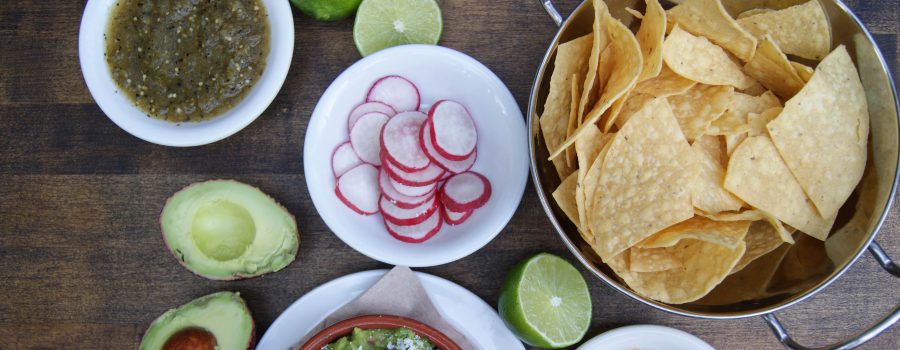 Mi Rancho chips with dips