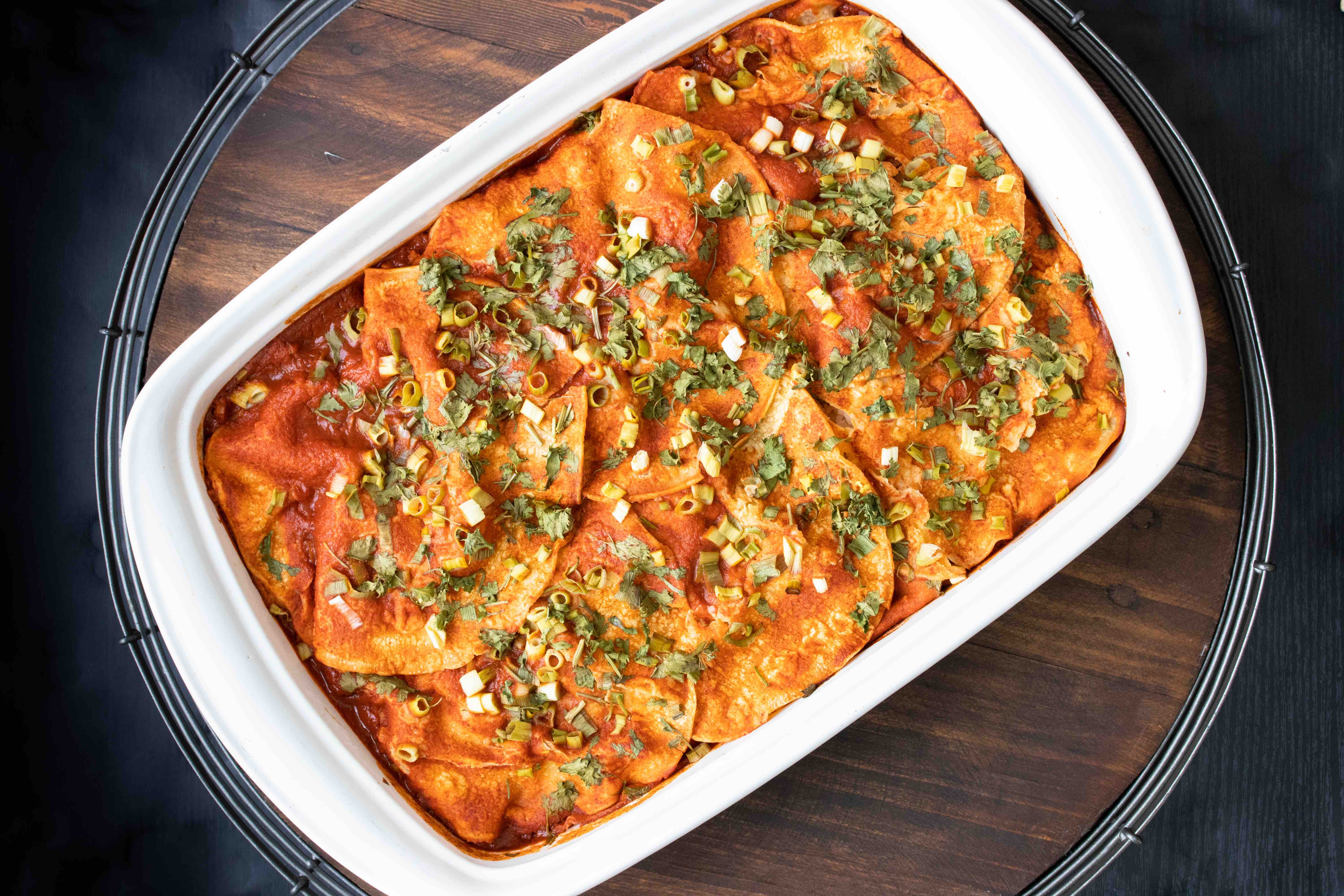 Vegan Enchilada Casserole Recipe Mi Rancho® Pure Tortilla Joy