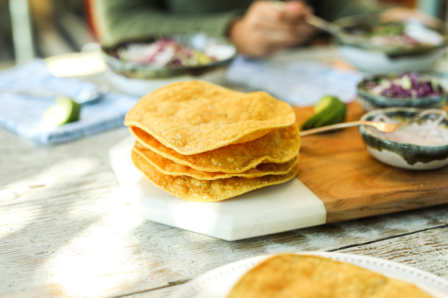 Homemade Baked Tostadas Recipe Mi Rancho® Pure Tortilla Joy