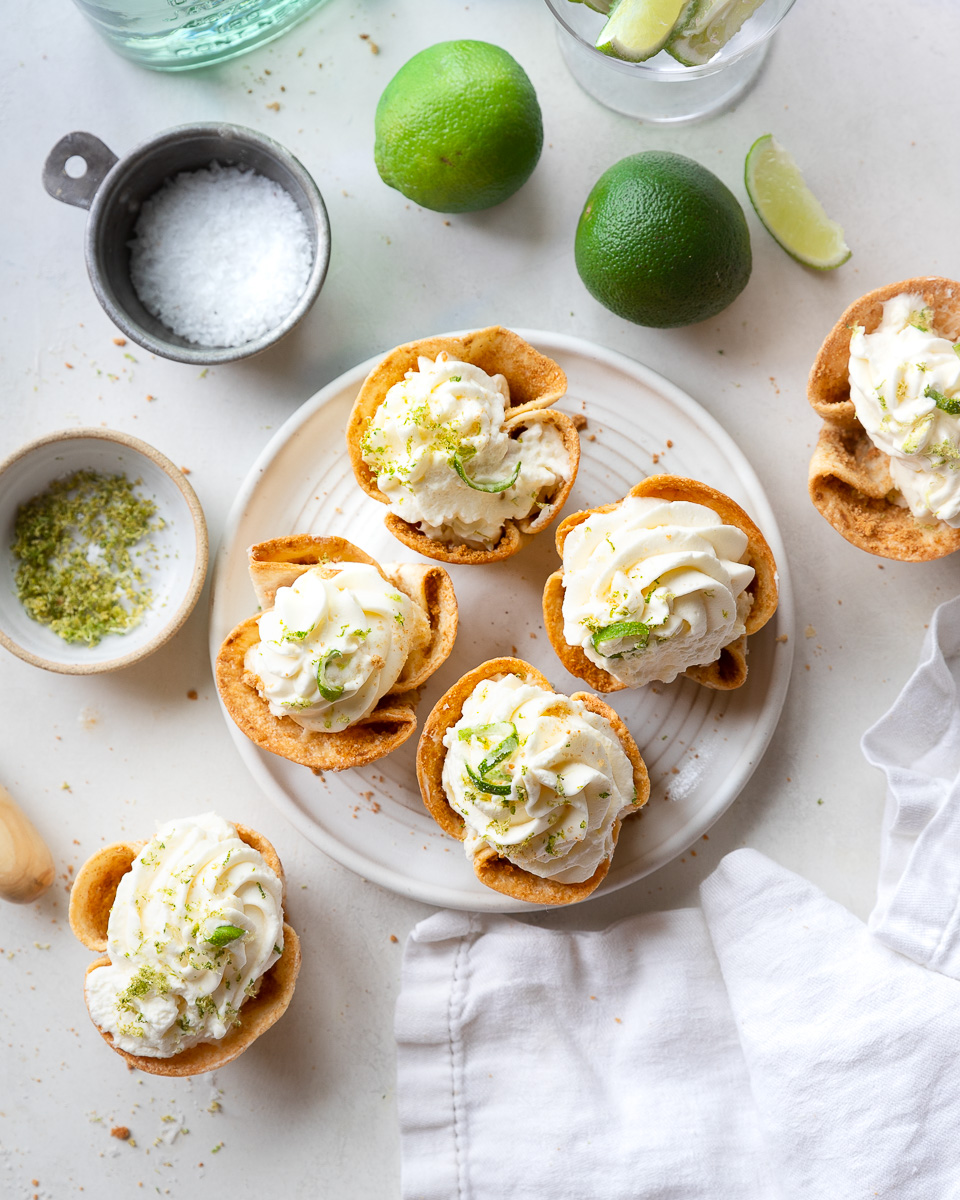 Mini Margarita Cheesecake Tortillas Cups Recipe Mi Rancho® Pure