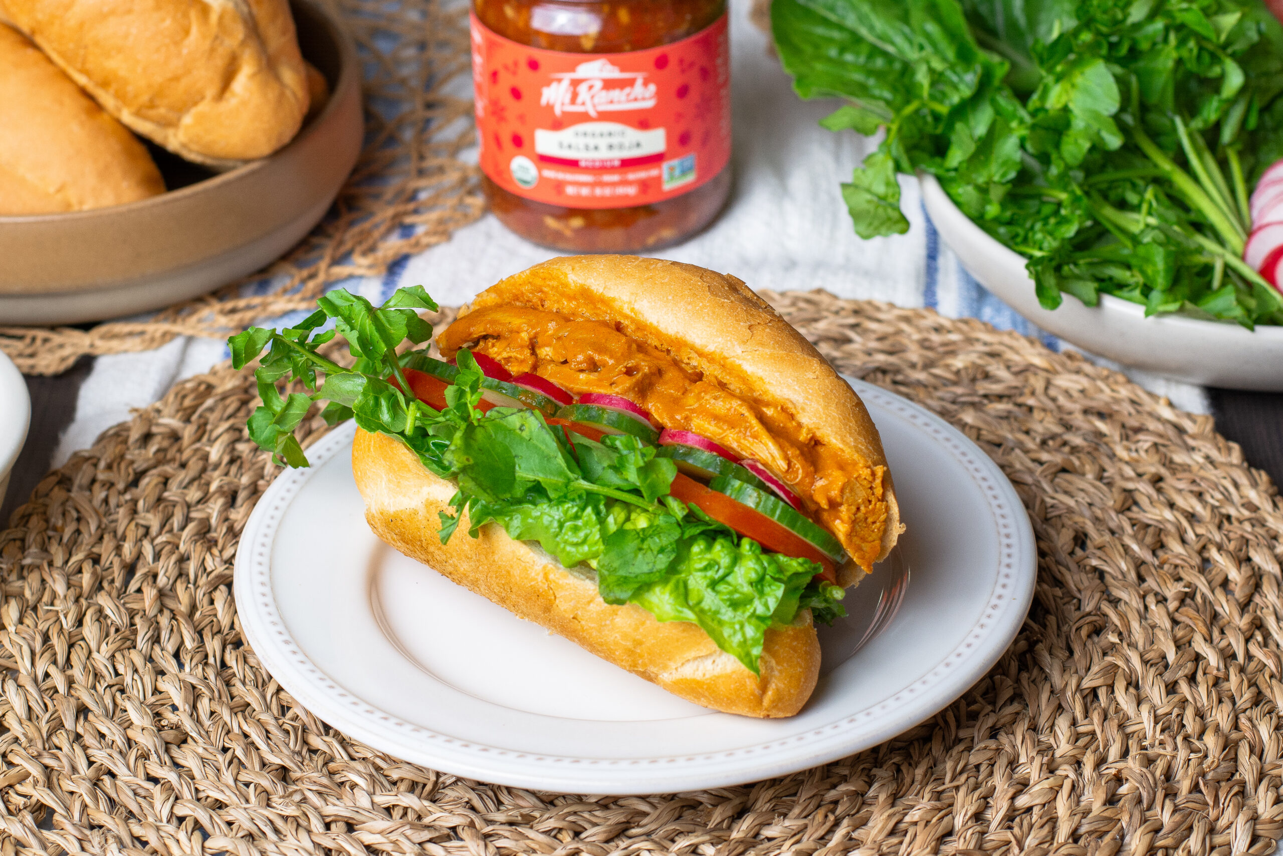 Salvadoran Panes con Pollo Recipe | Mi Rancho®: Pure Tortilla Joy
